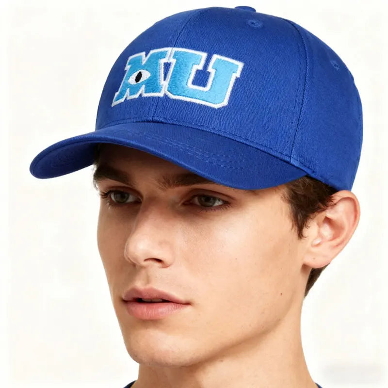 Monsters University MU Embroidered Snapback Baseball Cap