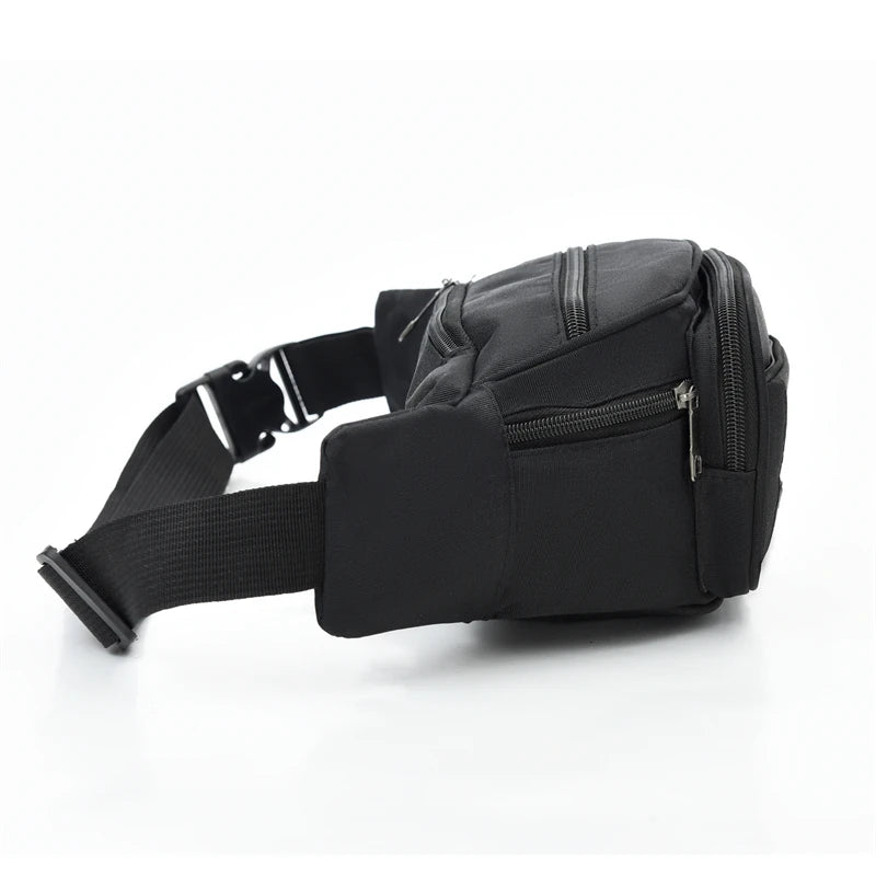 Waterproof Waist Bag – Men's Anti-Theft Chest Pack for Travel & Sports