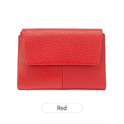 RFID Women's Tri-Fold Wallet Large Capacity Multi-Card Clutch