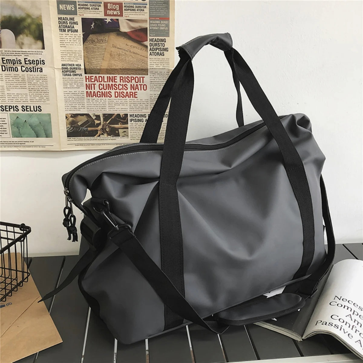 Large Capacity Travel Duffel Bag for Sports & Gym
