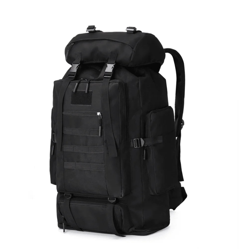 Tactical Mountaineering Backpack 80L/100L – Hiking & Camping Bag