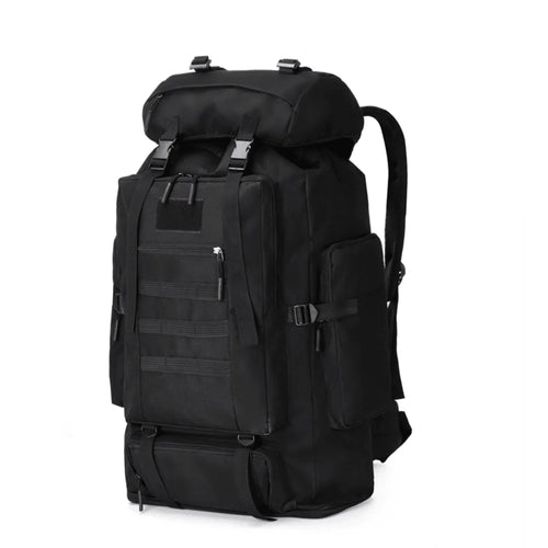 Tactical Mountaineering Backpack 80L/100L – Hiking & Camping Bag