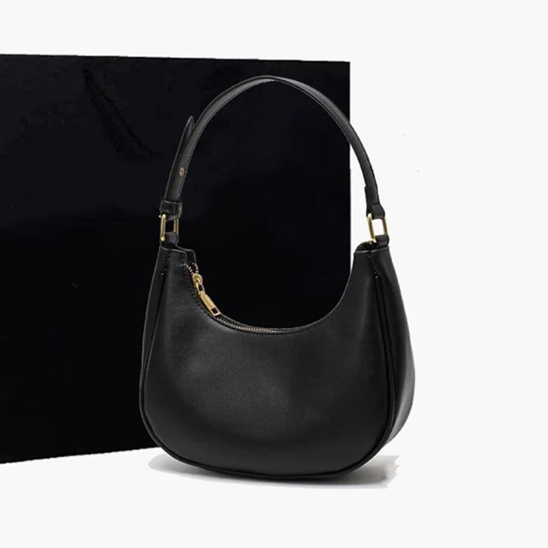 Saddle Shoulder Bag – Women's PU Leather Underarm Clutch Purse