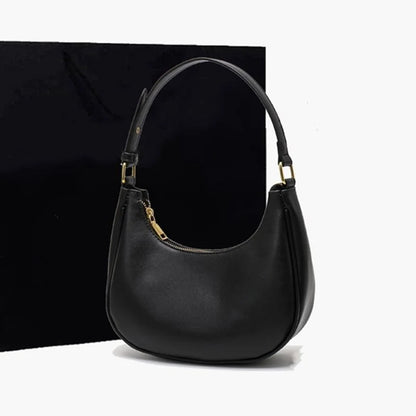 Saddle Shoulder Bag – Women's PU Leather Underarm Clutch Purse