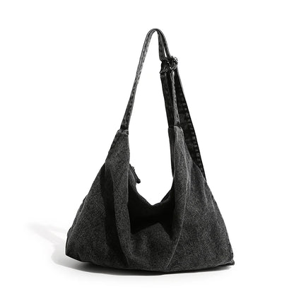 Denim Hobo Bag Women – Large Crossbody Shoulder Shopper