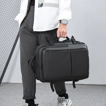 Men's Laptop Backpack – Large Capacity Business Travel Bag