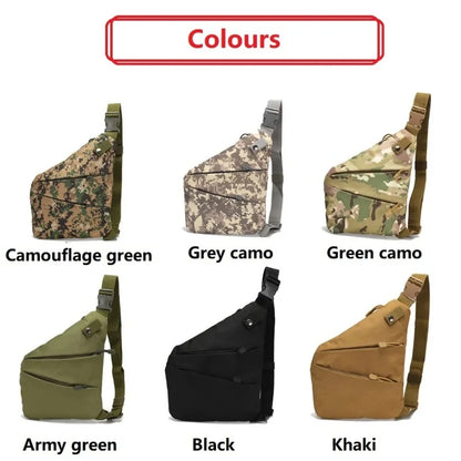 Tactical Crossbody Sling Bag – Waterproof Military Shoulder Bag