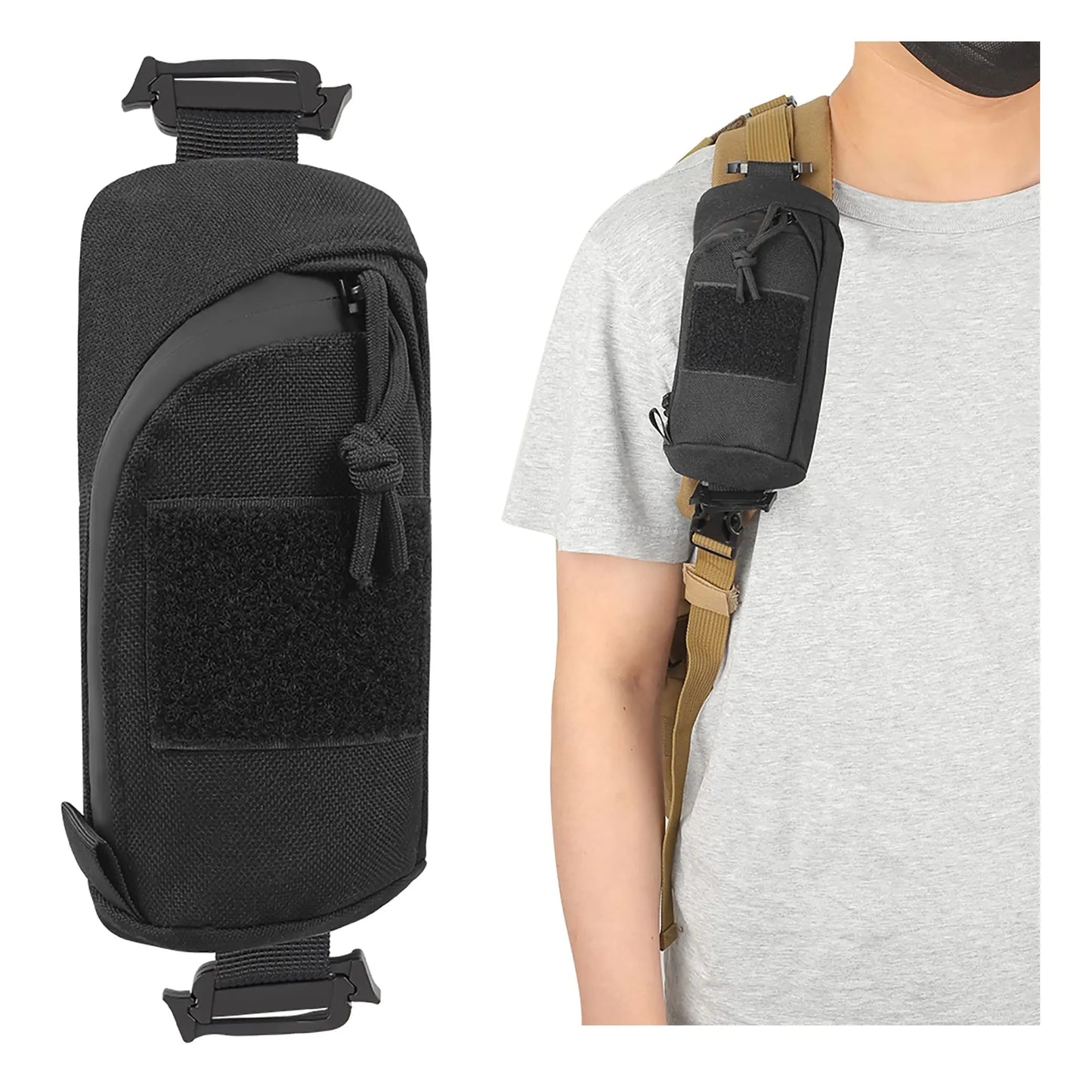 Tactical MOLLE EDC Pouch – Compact Military Utility Tool Bag