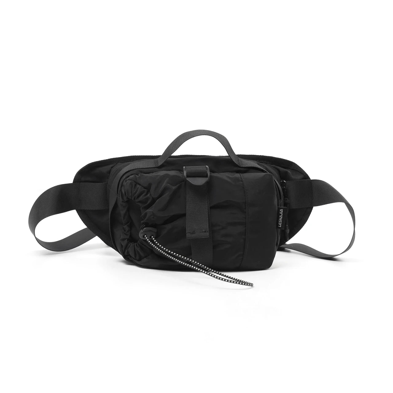 Unisex Crossbody Sling Bag with Water Bottle Holder for Hiking