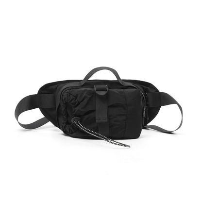 Unisex Crossbody Sling Bag with Water Bottle Holder for Hiking