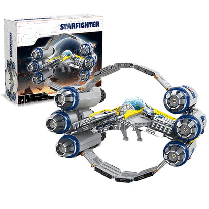 Space Wars MOC Star Fighter Spaceship Building Blocks Set