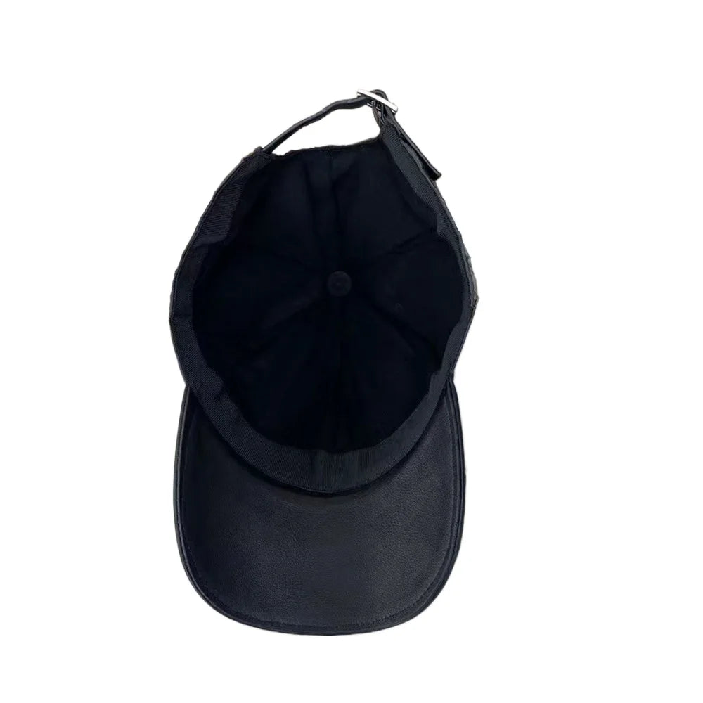 Real Crocodile Leather Baseball Cap for Men