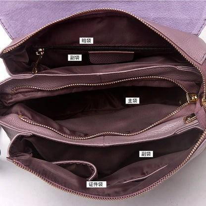Alligator Genuine Leather Shoulder Bag – European Designer Style