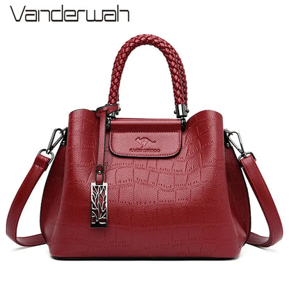 Luxury Stone Pattern Women's Handbag Crossbody Shoulder Bag