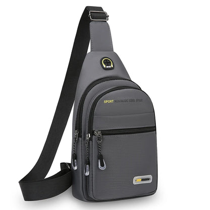 Men's Sling Bag – Multi-Pocket Lightweight Chest Pack