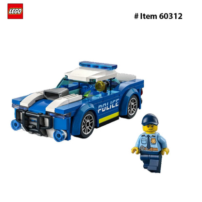 LEGO City 60312 Police Car Building Toy for Kids Ages 5+