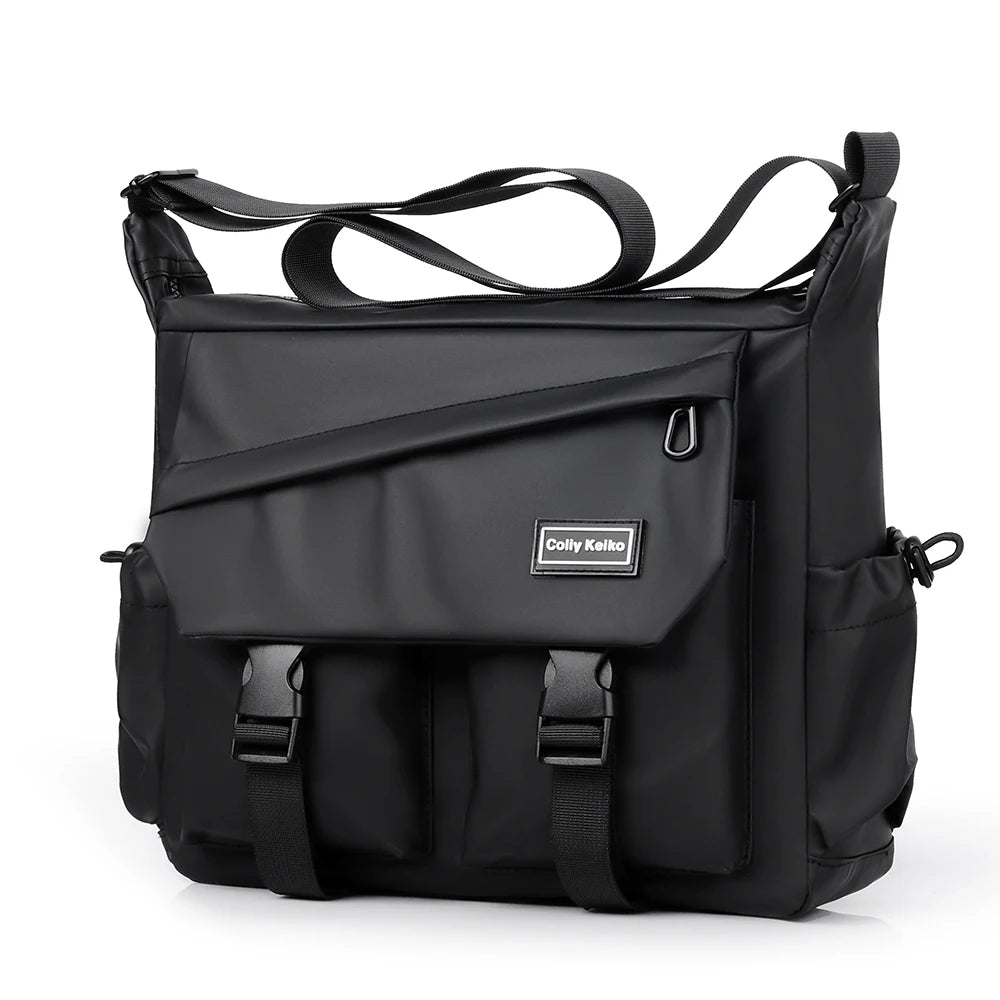Crossbody Messenger Bag Multi-Layer Travel Shoulder Bag