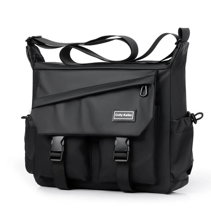 Crossbody Messenger Bag Multi-Layer Travel Shoulder Bag