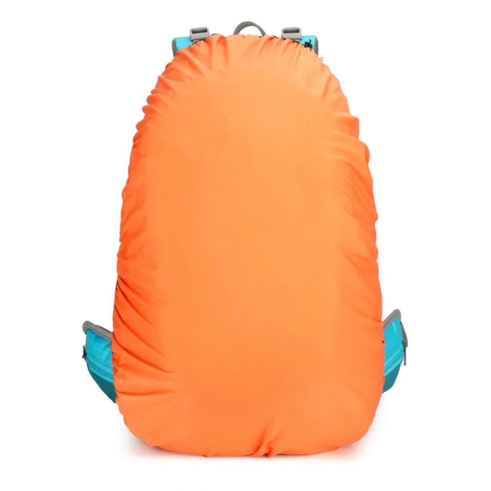 40L Hiking Backpack with Detachable Frame, Breathable Mesh Back & Rain Cover