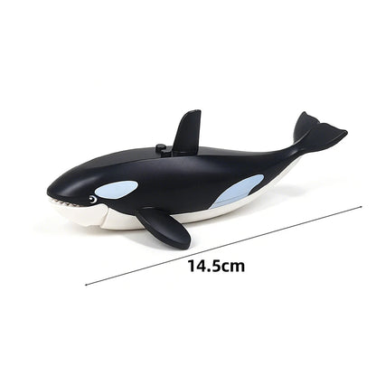 Killer Whale MOC Building Blocks Set – Zoo & Marine Animal Bricks Toy