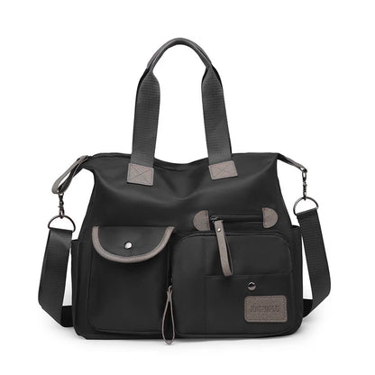 Waterproof Nylon Tote Bag – Large Capacity Women's Shoulder Bag