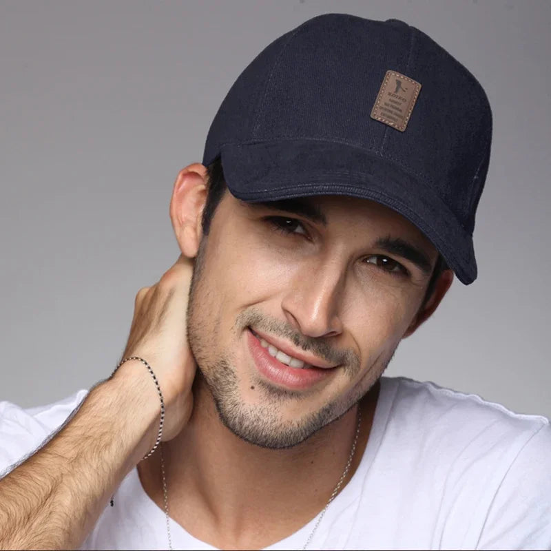 Classic Solid Color Baseball Cap – Unisex Golf & Sports Hat