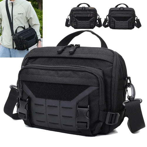 Tactical MOLLE Shoulder Bag – Outdoor Messenger Crossbody