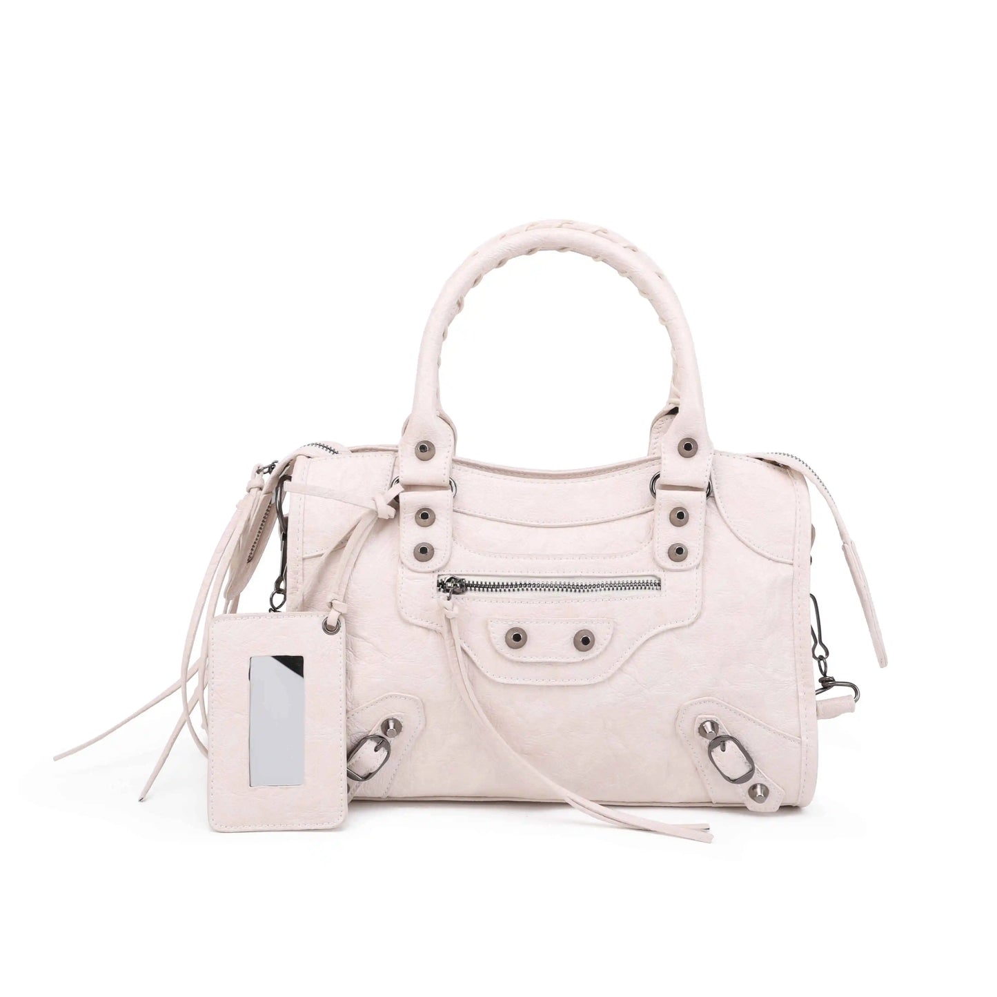 City Motorcycle Shoulder Bag Tote Women Luxury Designer Autumn Winter Handbag Crossbody Large