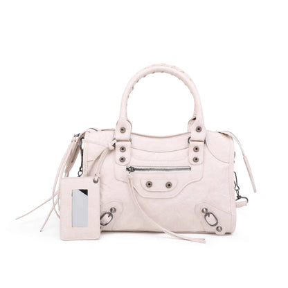 City Motorcycle Shoulder Bag Tote Women Luxury Designer Autumn Winter Handbag Crossbody Large