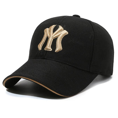 Letter Embroidery Baseball Cap – Unisex Outdoor Visor Hat