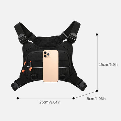 Tactical Chest Bag – Men's Outdoor Vest Rig Pack