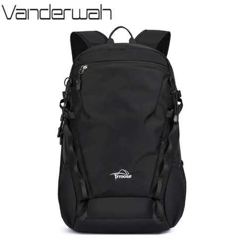 Large Capacity Hiking Backpack with Reflective Strip & Rescue Whistle