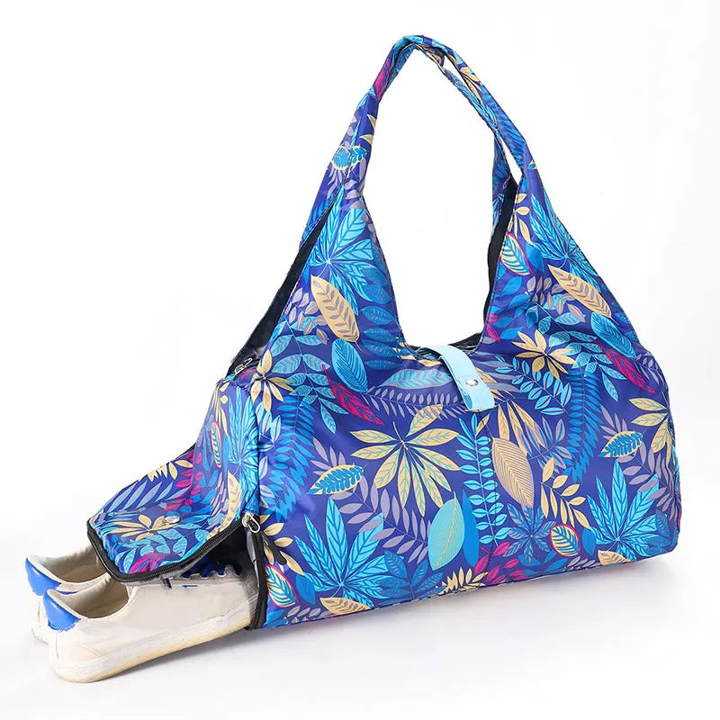 Nylon Sports Tote Bag – Gym & Travel Handbag for Women