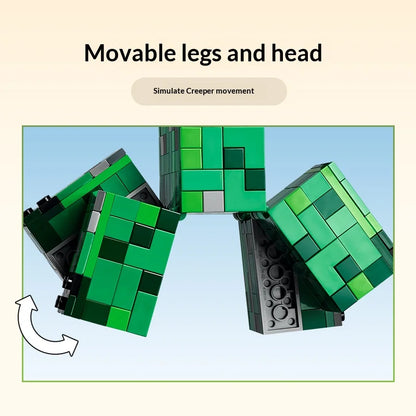 LEGO 21276 Minecraft Creeper Large Posable Building Figure Set
