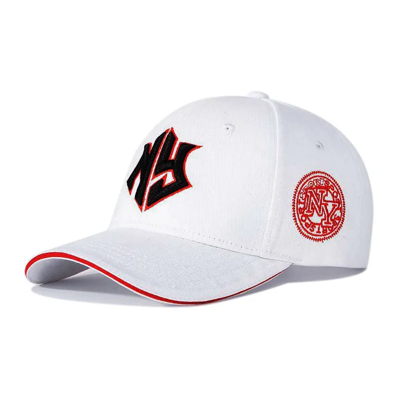 NY Embroidered Snapback Baseball Cap – Unisex Hip Hop Hat for Men & Women
