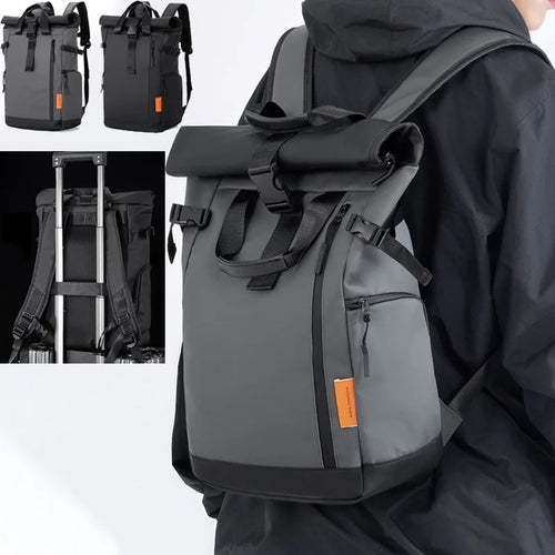 Waterproof Laptop Backpack – 15.6" Travel & Hiking Bag for Men