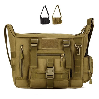Tactical Shoulder Bag – 14" Laptop MOLLE Messenger Bag for Men