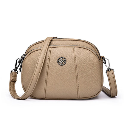 Soft Leather Crossbody Bag – Women's Luxury Shoulder Messenger Purse