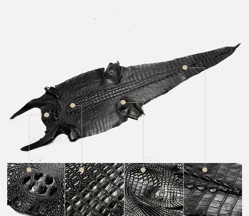 Crocodile Leather Shell Handbag – Women's Luxury Bag
