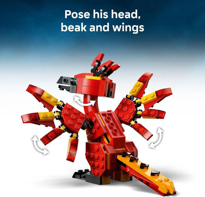 LEGO 76448 Harry Potter Fawkes – Dumbledore's Phoenix Building Set