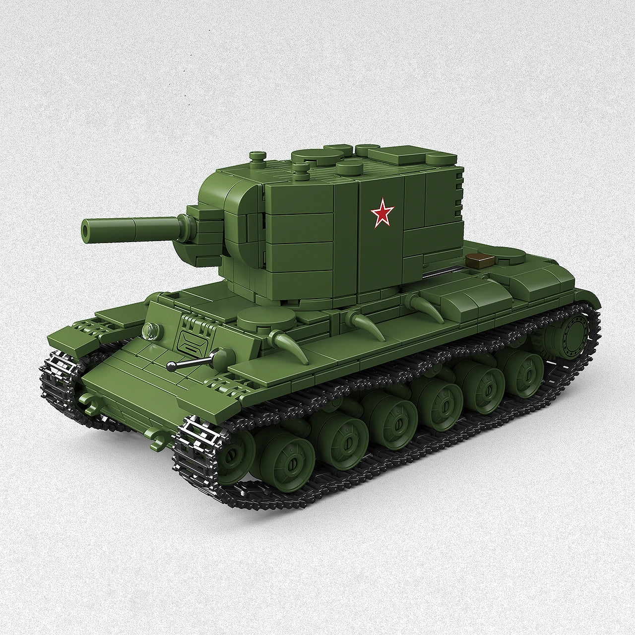 KV-220 Heavy Tank Building Blocks Set – WWII Soviet Military Bricks Toy