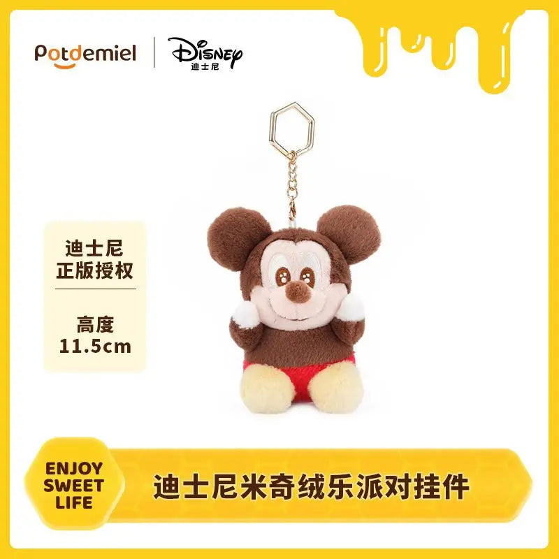 Mickey Mouse Plush Keychain Bag Charm Pendant – Kawaii Disney