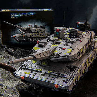 KF51 Panther Military Tank Building Blocks Set – 2235pcs MOC
