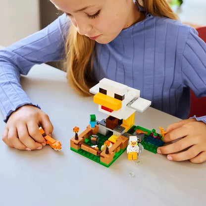 LEGO Minecraft 21585 The Chicken Farm Building Set