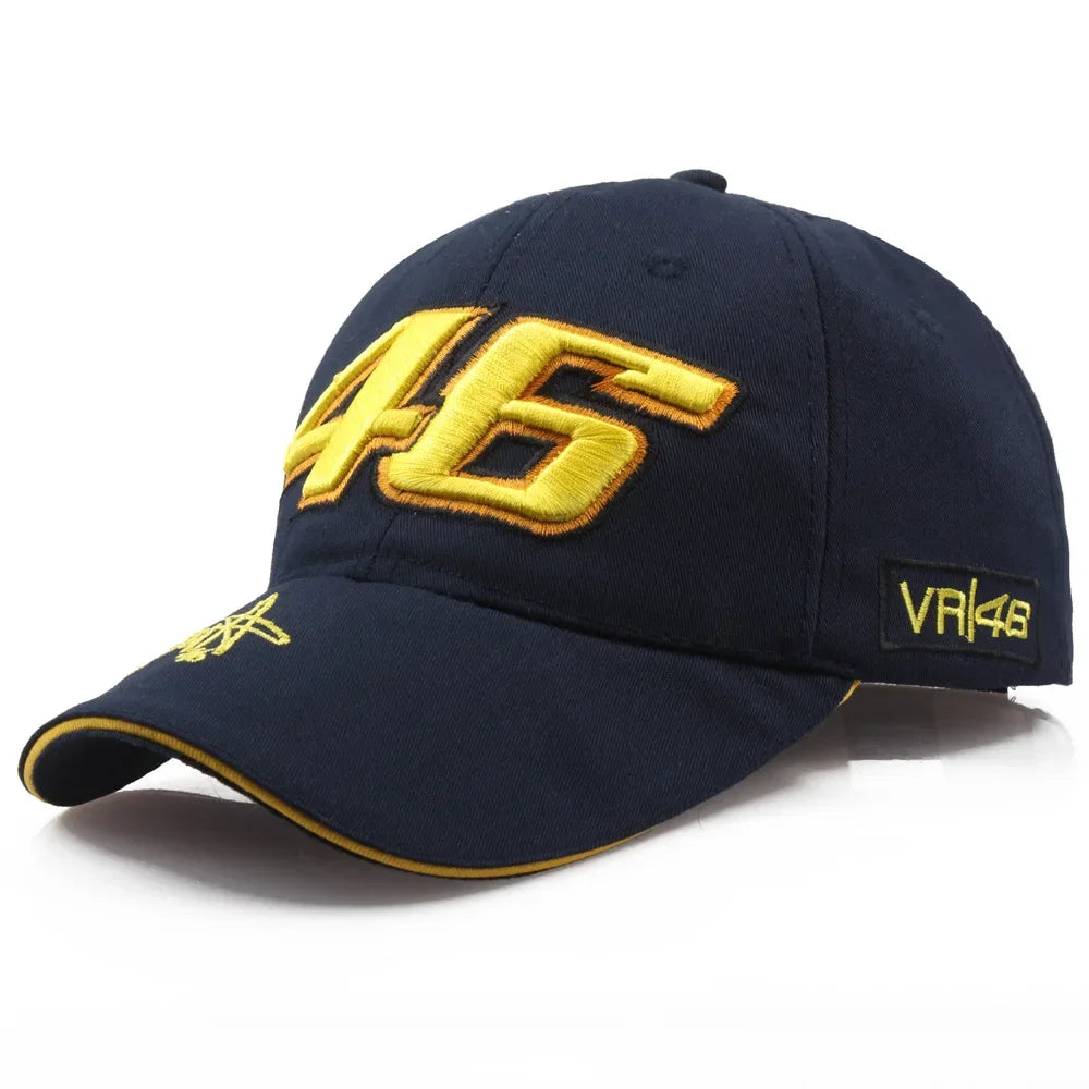 Racing Embroidered Baseball Cap – Unisex Motorsport Hat
