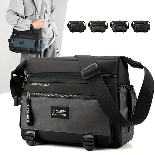 Men's Crossbody Messenger Bag Lightweight Nylon