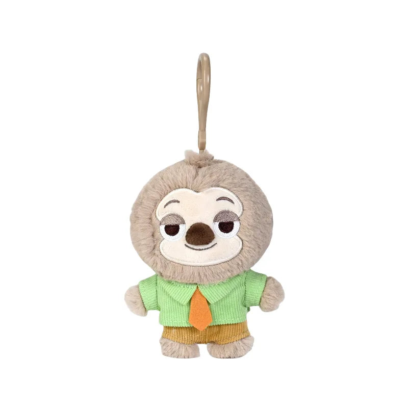 Zootopia Plush Keychain Doll – Cute Bag Charm Pendant