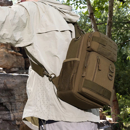 Tactical Sling Bag – Fishing, Hiking & Camping Crossbody Backpack