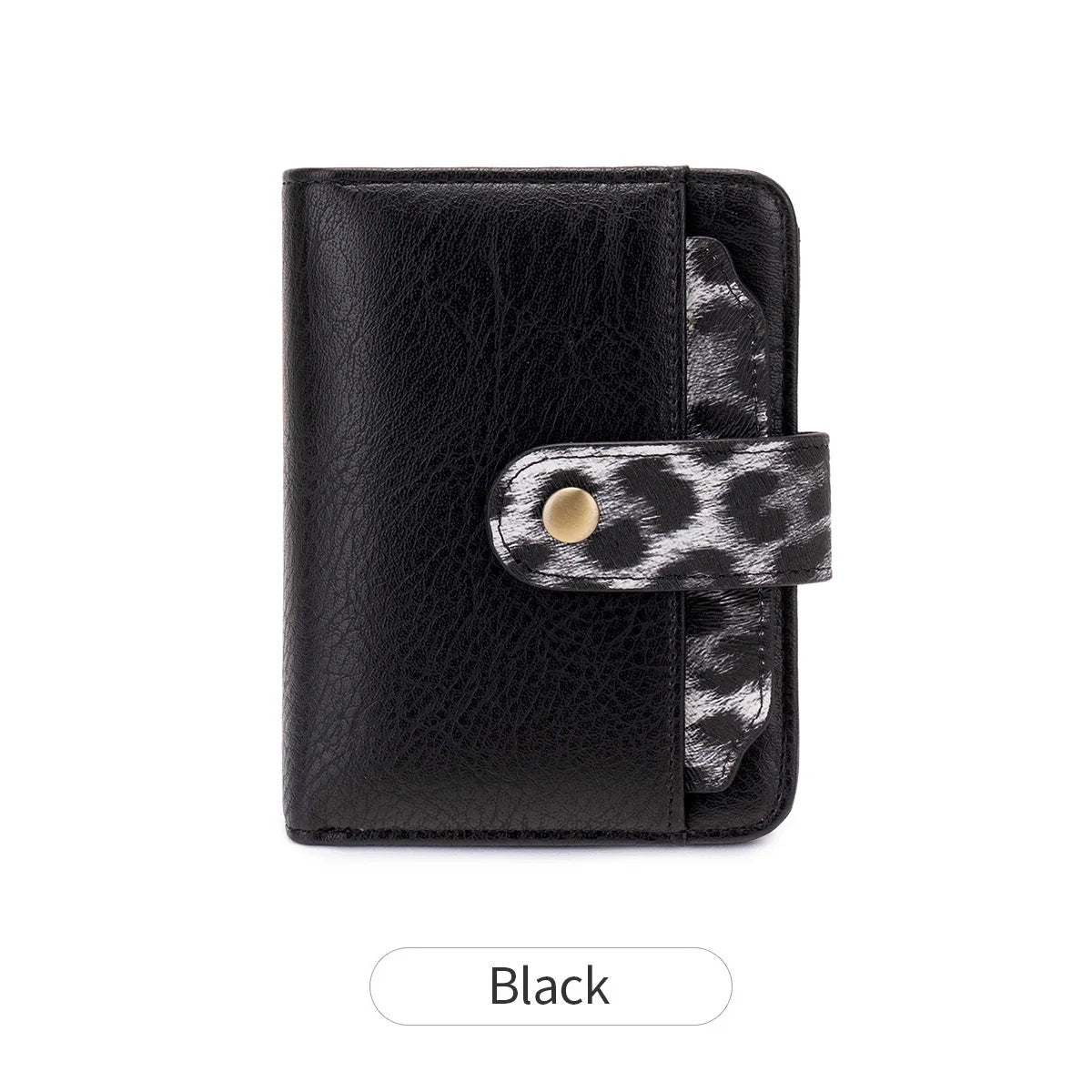 Leopard Print Women's Wallet – Multi-Card Slot Coin Purse