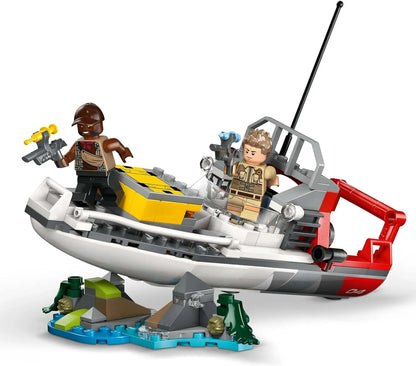 LEGO Jurassic World 76974 Mosasaurus Boat Mission Set